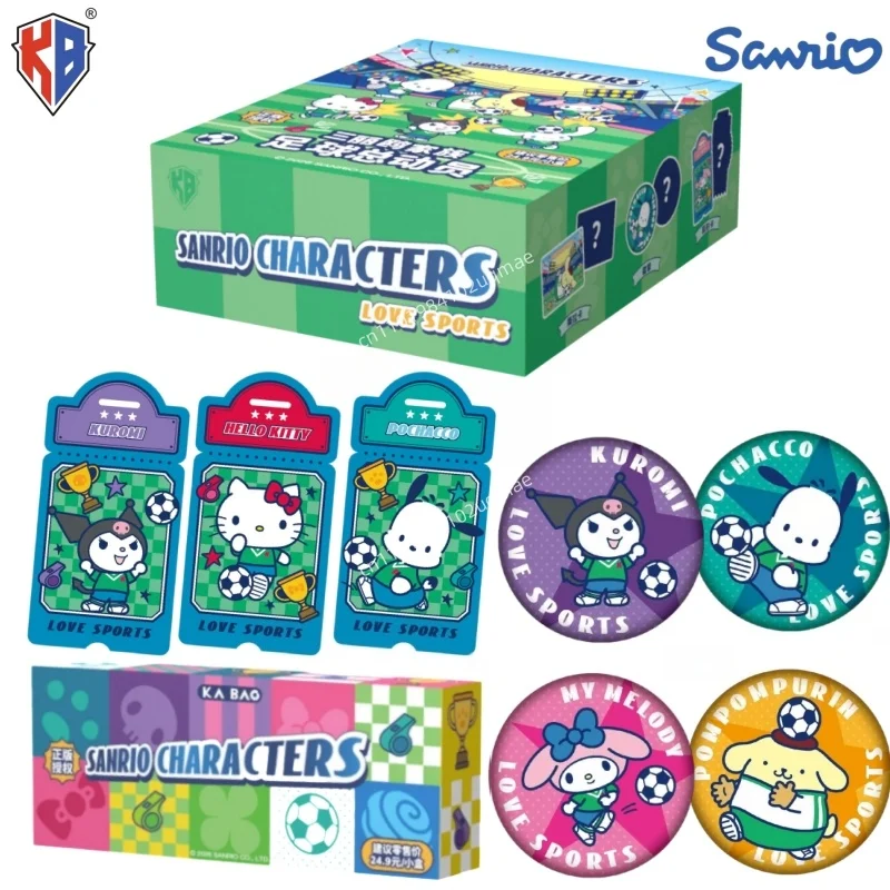 KABAO Official Genuine Sanrio Family Football Mobilization Series Card Badge Anime Peripheral Limited Collection Holiday Gift
KABAO Official Genuine Sanrio Family Football Mobilization Series Card Badge Anime Peripheral Limited Collection Holiday Gift