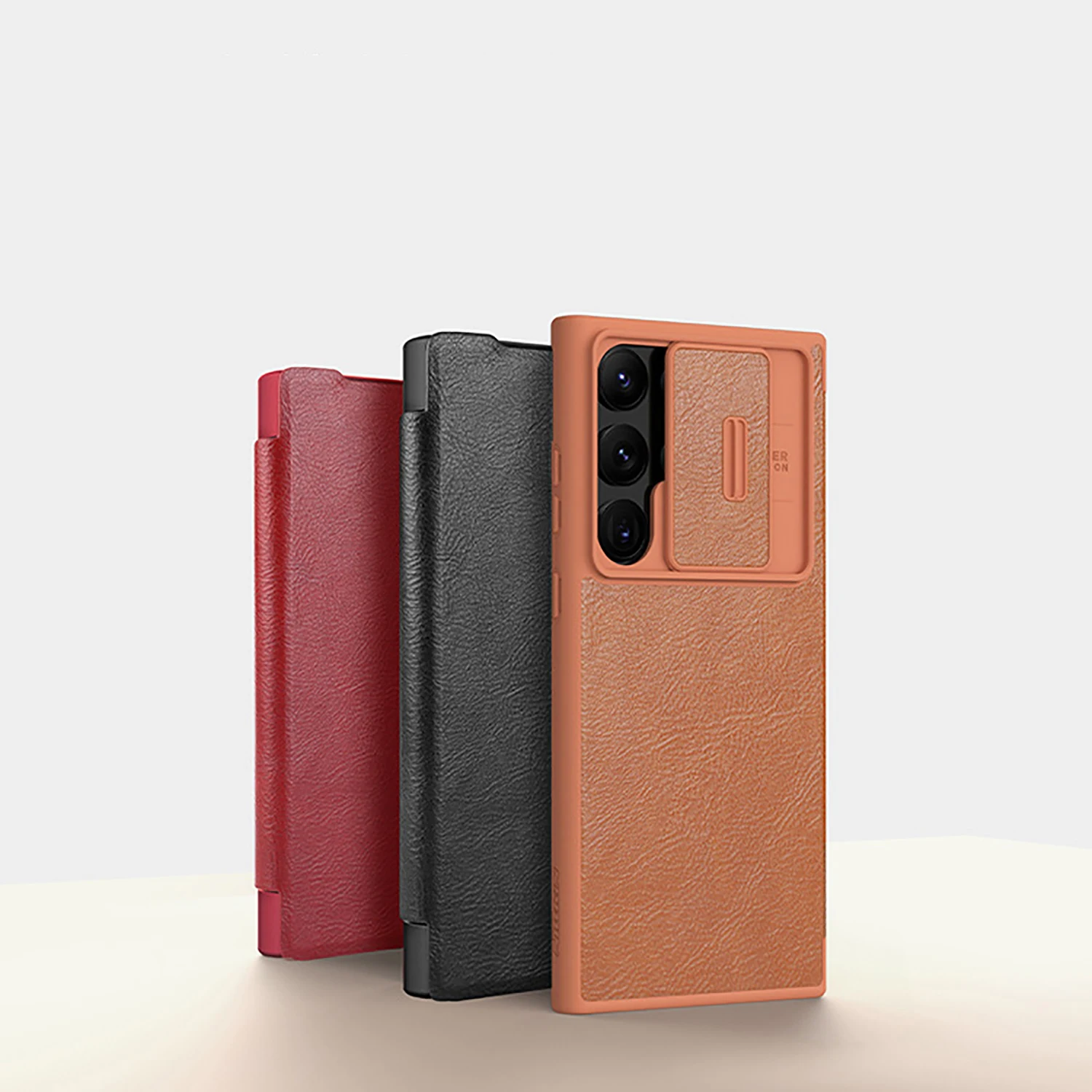 Case for Samsung Galaxy S23 Series with Slide Camera Cover, Premium PU Leather Flip Phone Case with Card Slots Microfiber Lining
Case for Samsung Galaxy S23 Series with Slide Camera Cover, Premium PU Leather Flip Phone Case with Card Slots Microfiber Lining