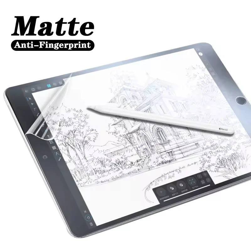 Paper Feel Protective Film Smooth Writing For iPad Pro 12.9 2022 2021 2020 2018 2017 2015 Anti Fingerprint Matte Student Tablet
Paper Feel Protective Film Smooth Writing For iPad Pro 12.9 2022 2021 2020 2018 2017 2015 Anti Fingerprint Matte Student Tablet