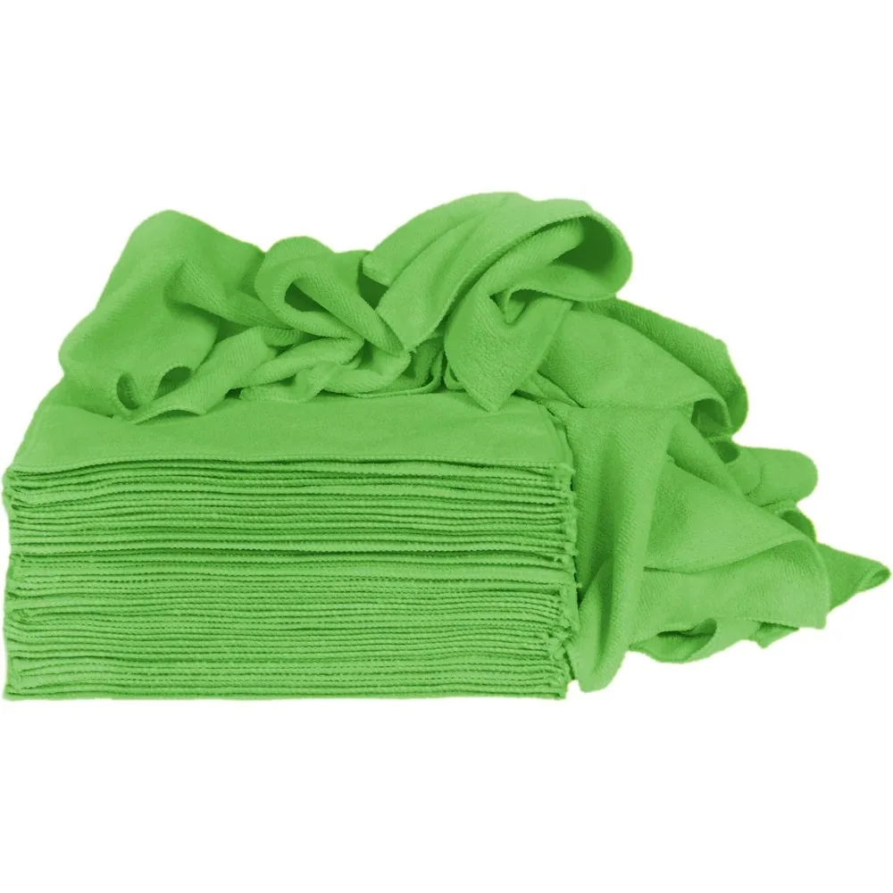 300 GSM Microfiber Cleaning Cloths 50-Pack 12x12, Ultra-Absorbent Lint-Free Streak-Free for Kitchen Car Home Reusable Green
300 GSM Microfiber Cleaning Cloths 50-Pack 12x12, Ultra-Absorbent Lint-Free Streak-Free for Kitchen Car Home Reusable Green