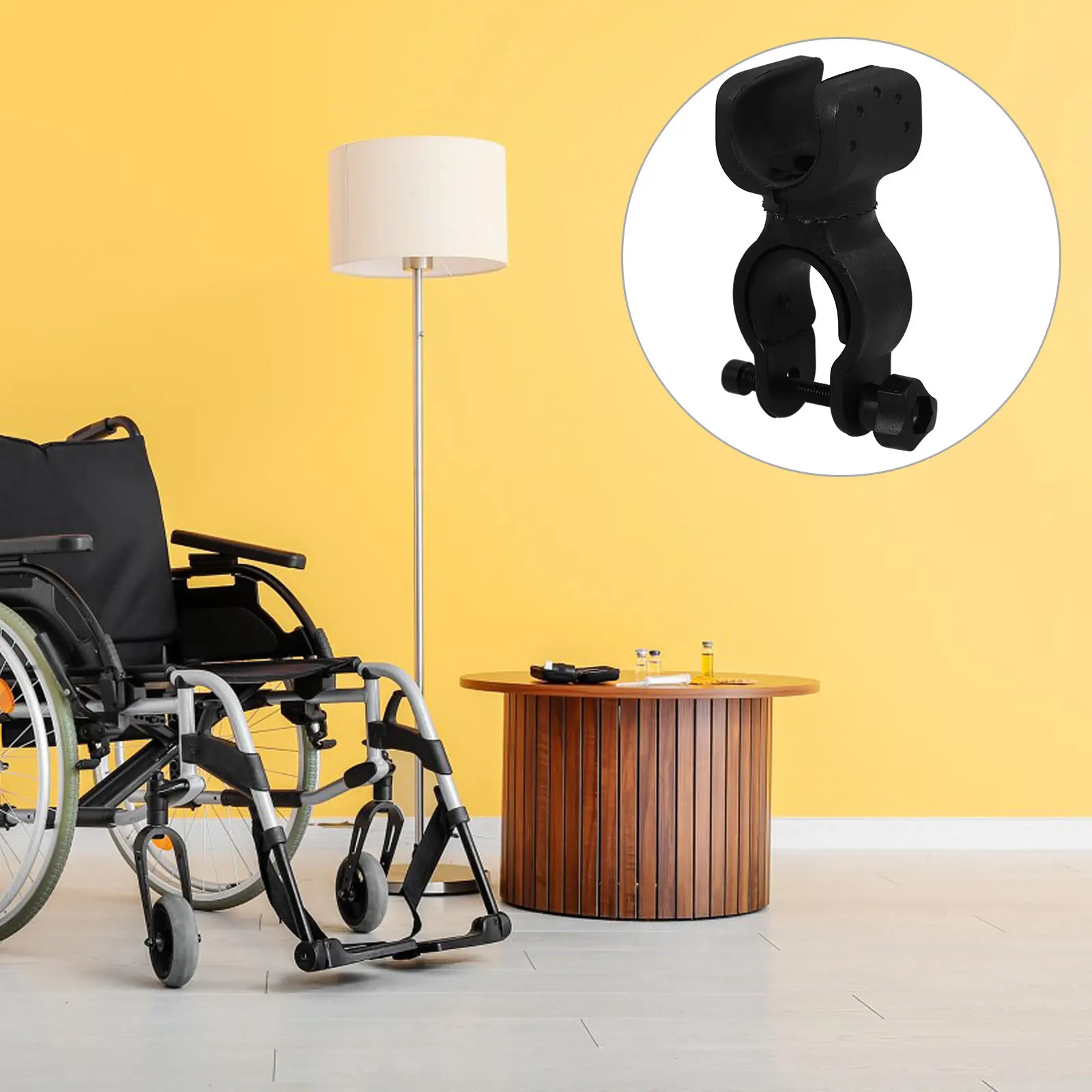 6Pcs Walking Aid Accessories Flashlight Holder Cane Holder for Walker Wheelchair Mobility Scooter Crutch Mount Bike Light Clamp
6Pcs Walking Aid Accessories Flashlight Holder Cane Holder for Walker Wheelchair Mobility Scooter Crutch Mount Bike Light Clamp