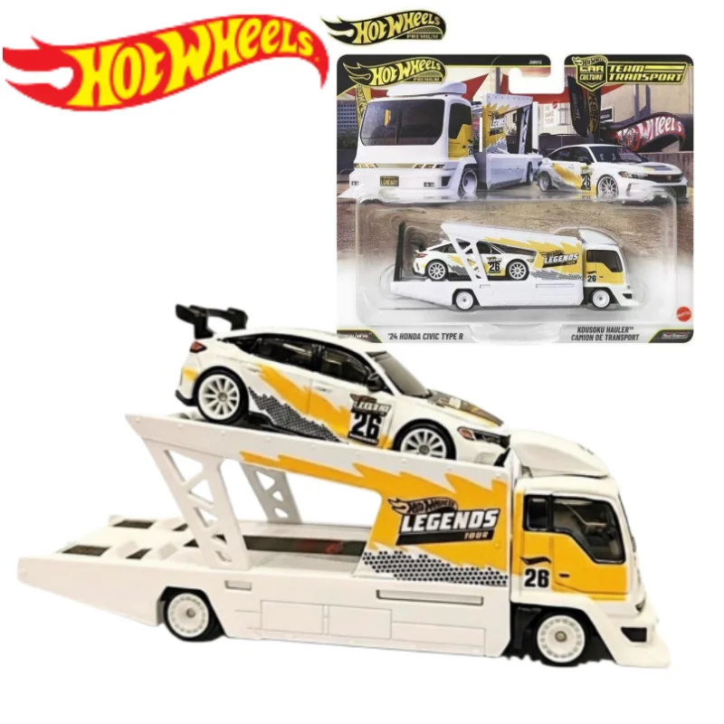 Hot Wheels Premium Diecast Collectible Vehicles Team Transport Legends Tour 24 Honda Type Civic R Kousoku Hauler Car Culture
Hot Wheels Premium Diecast Collectible Vehicles Team Transport Legends Tour 24 Honda Type Civic R Kousoku Hauler Car Culture