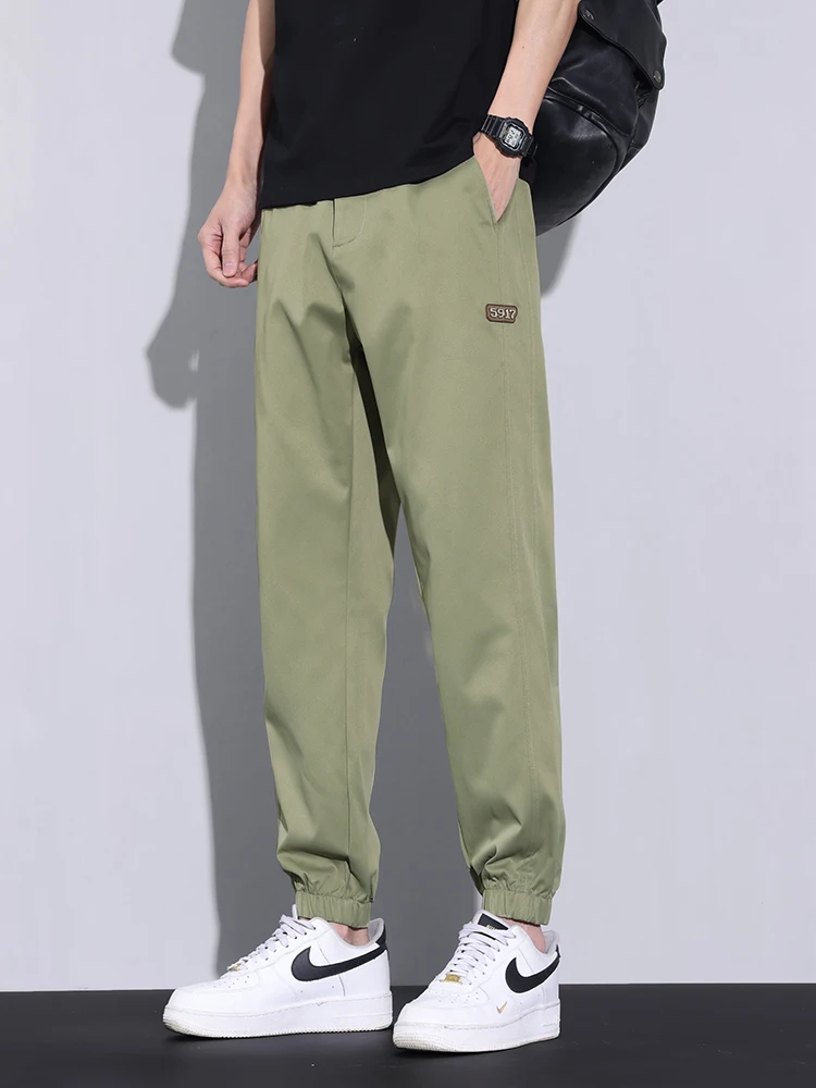 Elastic Waist Men Trousers Leg Long Pants Male Breathable Comfortable Thin Thin StretchJogging Work Cargo Trousers Male
Elastic Waist Men Trousers Leg Long Pants Male Breathable Comfortable Thin Thin StretchJogging Work Cargo Trousers Male
