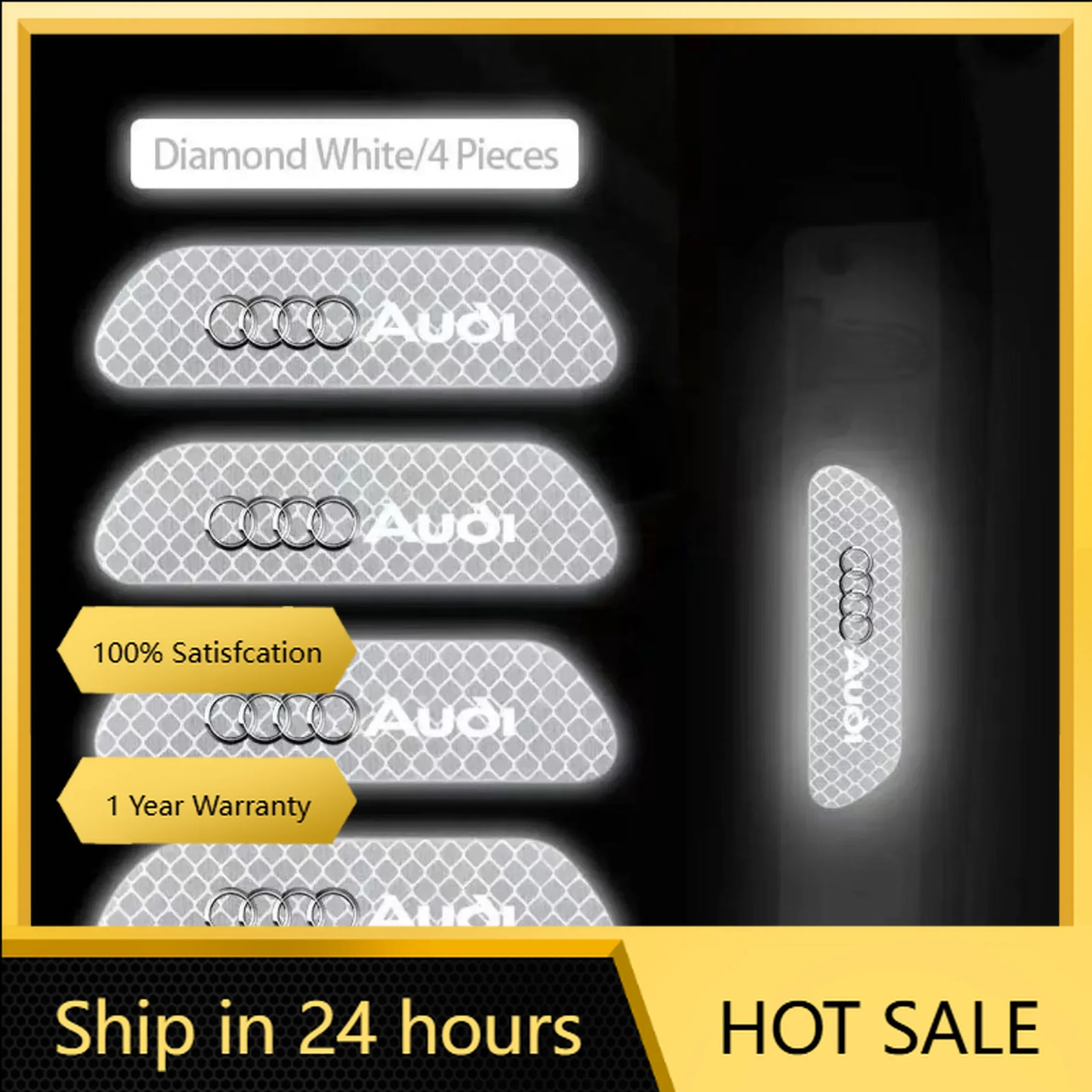 2025 Hot 4Pcs Car Door Reflective Sticker Safety Warning Tape For Audi Sline A3 A4 A5 A6 A7 A8 Q3 Q5 Q7 A8L S6 S7 S3 Q2L Q5L
2025 Hot 4Pcs Car Door Reflective Sticker Safety Warning Tape For Audi Sline A3 A4 A5 A6 A7 A8 Q3 Q5 Q7 A8L S6 S7 S3 Q2L Q5L