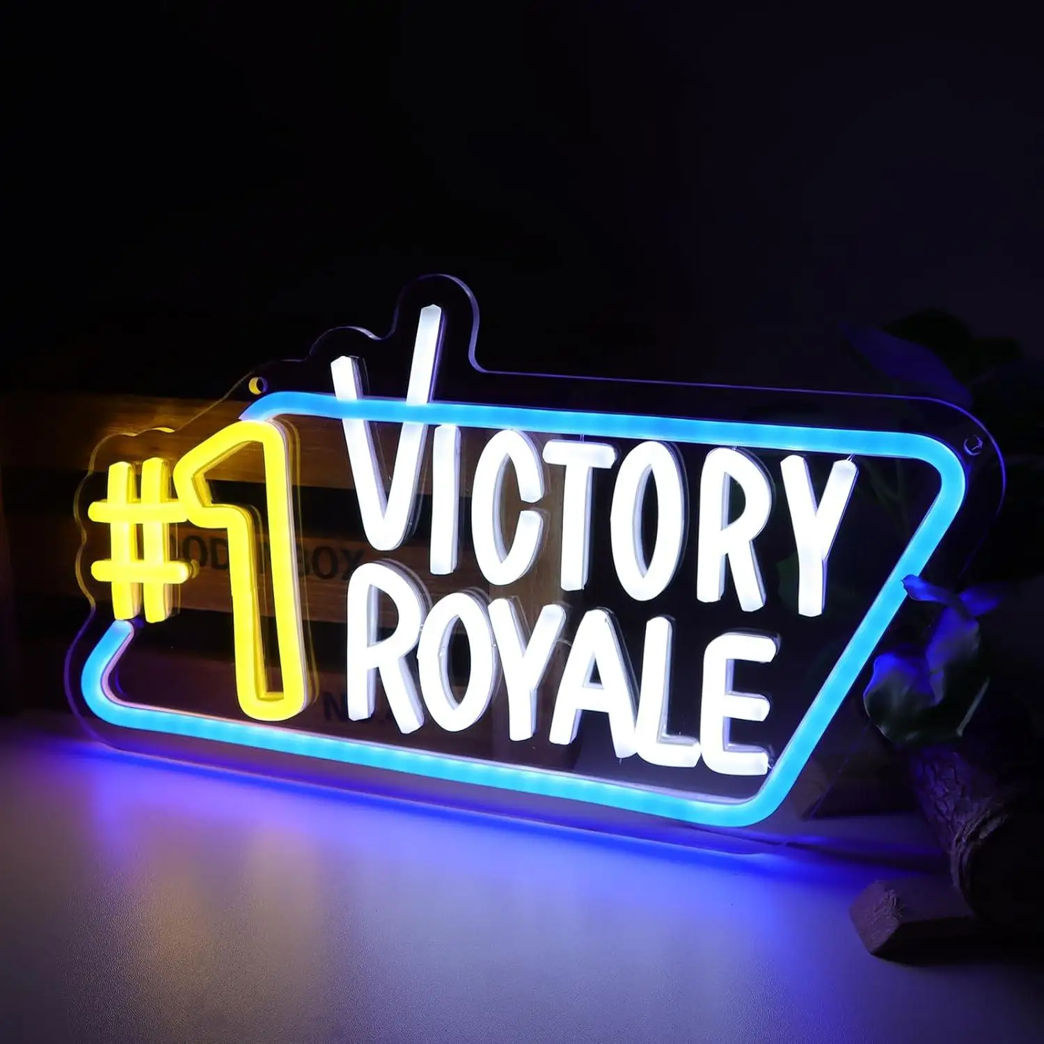 Неоновые вывески Victory Royale с диммером, USB-питанием, светодиодные неоновые светильники для игровой комнаты, мужской комнаты, бара, декора стен, подарки на день рождения
Неоновые вывески Victory Royale с диммером, USB-питанием, светодиодные неоновые светильники для игровой комнаты, мужской комнаты, бара, декора стен, подарки на день рождения