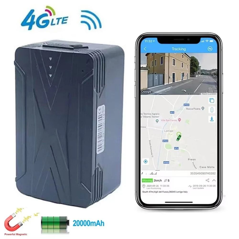 4G LTE GPS Tracker LKGPS LK970 LK970C 20000mAh Big Battery Car Vehicle GPRS Locator Magnetic Waterproof Lifetime Free Platform
4G LTE GPS Tracker LKGPS LK970 LK970C 20000mAh Big Battery Car Vehicle GPRS Locator Magnetic Waterproof Lifetime Free Platform