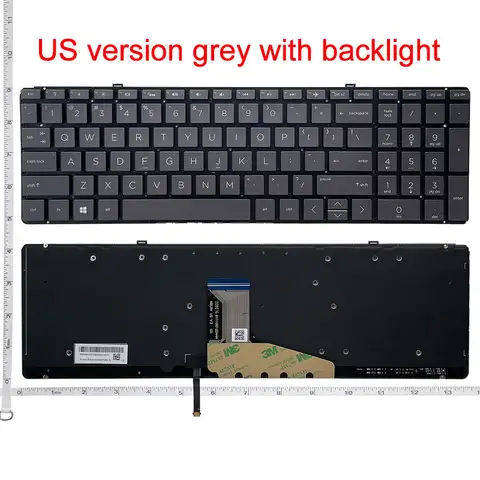 US/UK/RU/GR Keyboard For HP Spectre X360 15-CH 15-CH000 15-CH008CA SN6172BL SG-90500-XBA with Backlit