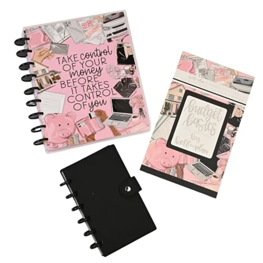 Budget Planner Bundle with Budget Basics Sticker Book and Cash Envelope Notebook 12 Month Undated 15 Clear Cash Envelopes Disc-
Budget Planner Bundle with Budget Basics Sticker Book and Cash Envelope Notebook 12 Month Undated 15 Clear Cash Envelopes Disc-