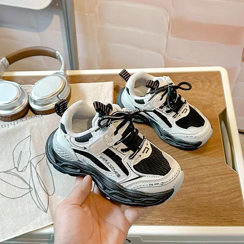 Students Sports Shoes Hook&loop Boys Girls Casual Shoes Thick Soft Sole 2025 New Fashion Children Basketball Shoes Ins Trendy
Students Sports Shoes Hook&loop Boys Girls Casual Shoes Thick Soft Sole 2025 New Fashion Children Basketball Shoes Ins Trendy