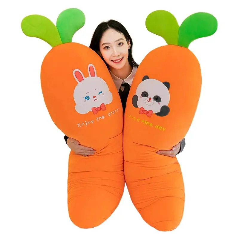 Soft Orange Carrot Long Pillow Stuffed Cartoon Animals Plush Bolster Rabbit Panda Bear Images Leg Support Plushie Gift
Soft Orange Carrot Long Pillow Stuffed Cartoon Animals Plush Bolster Rabbit Panda Bear Images Leg Support Plushie Gift