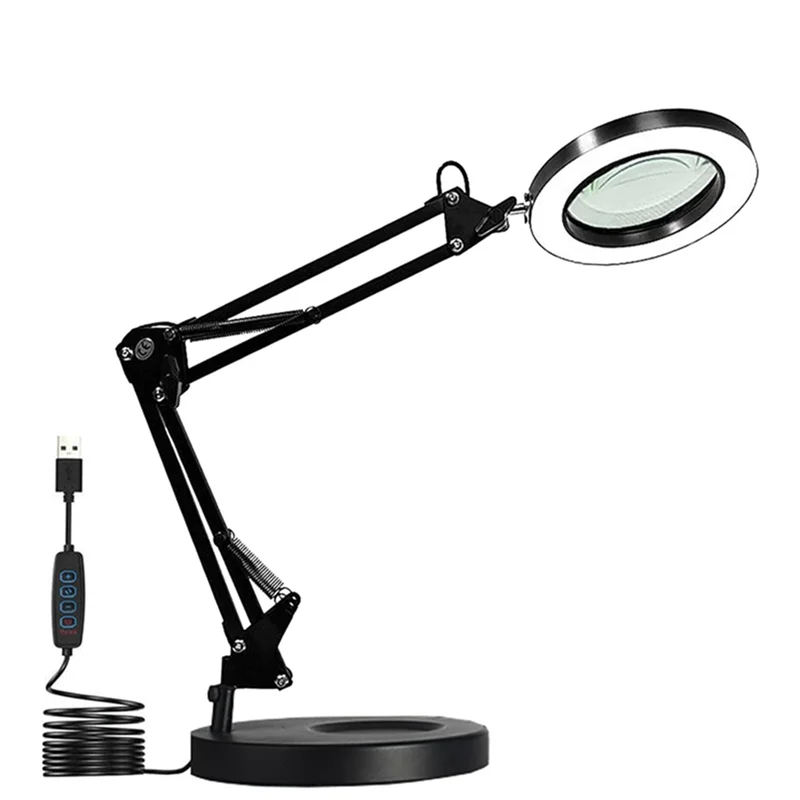 Увеличительное стекло A76K с подсветкой и подставкой, 10-кратная увеличительная лампа, увеличительная настольная лампа 2-в-1 с зажимом, светодиодная настольная лампа Настольная Hutc
Увеличительное стекло A76K с подсветкой и подставкой, 10-кратная увеличительная лампа, увеличительная настольная лампа 2-в-1 с зажимом, светодиодная настольная лампа Настольная Hutc