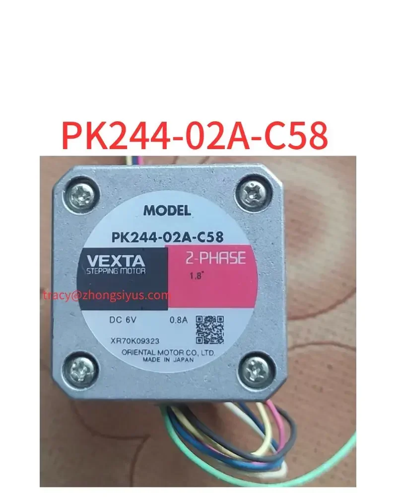 Second-hand stepping motor PK244-02A-C58
Second-hand stepping motor PK244-02A-C58