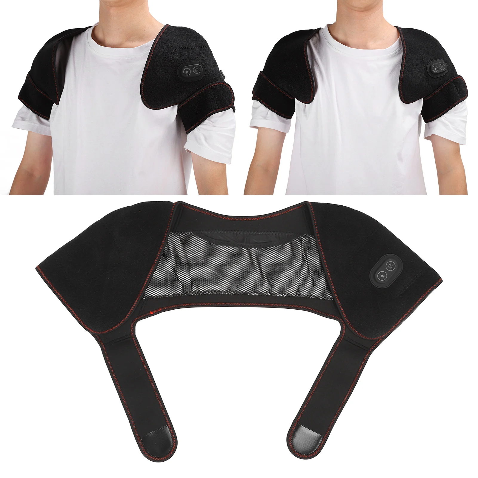 Грелка для плеч с подогревом, нагревательная подушечка для плеч, облегчение жесткости, зарядка через USB, теплая массажная функция, плечевая повязка с электрическим подогревом
Грелка для плеч с подогревом, нагревательная подушечка для плеч, облегчение жесткости, зарядка через USB, теплая массажная функция, плечевая повязка с электрическим подогревом
