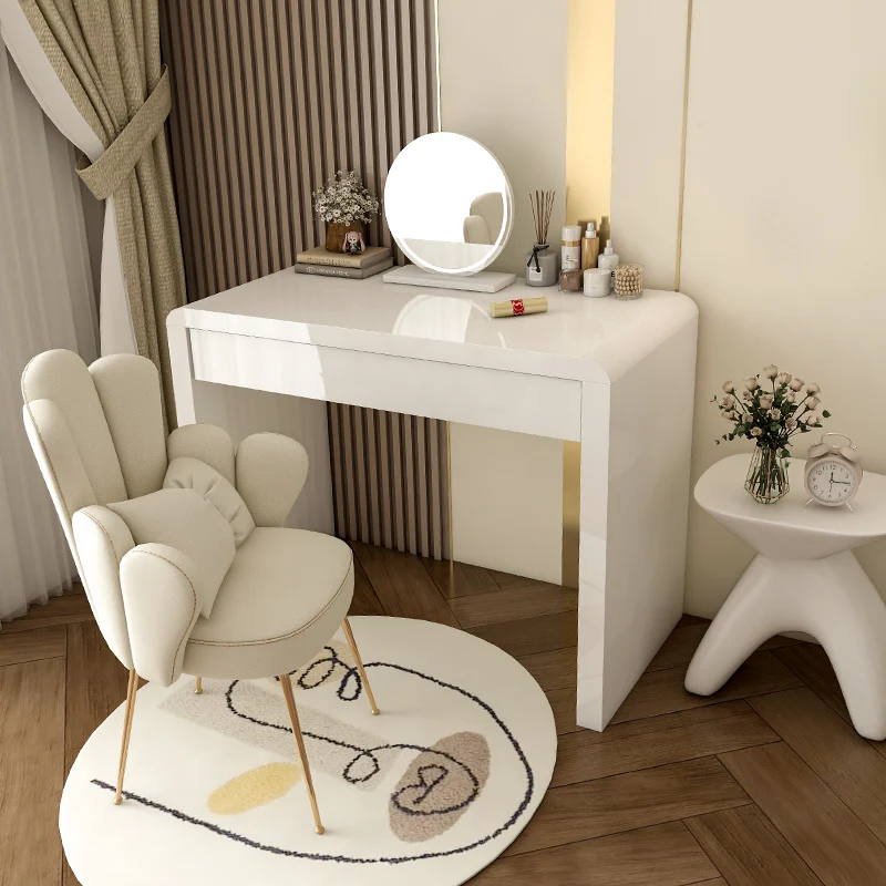 Small Storage Dressing Table Minimalist Girl Desgin Cabinet Vanity Table European Modern Comoda Pra Quarto Postmodern Furniture
Small Storage Dressing Table Minimalist Girl Desgin Cabinet Vanity Table European Modern Comoda Pra Quarto Postmodern Furniture