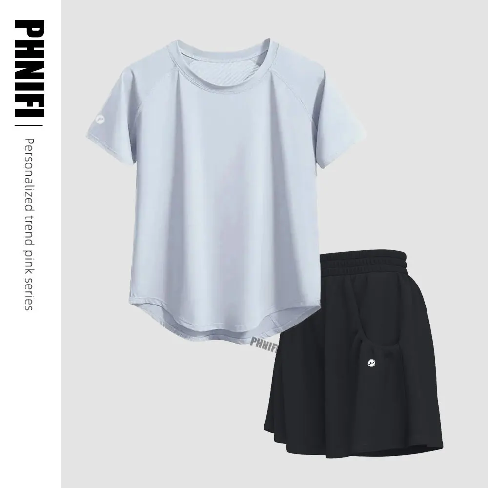 Brand Quality 2pcs Yoga Set Women Sports Suit 2 Piece Sportswear Outfits Female Short Sleeve Fitness Tops Running Shorts Sets
Brand Quality 2pcs Yoga Set Women Sports Suit 2 Piece Sportswear Outfits Female Short Sleeve Fitness Tops Running Shorts Sets