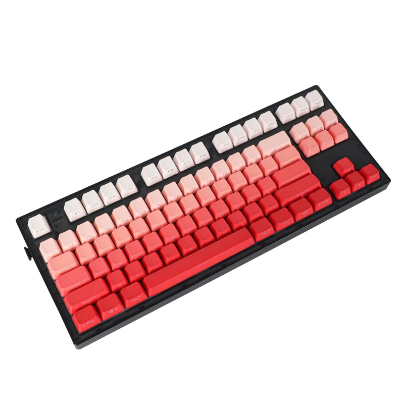 Колпачки для клавиш PBT для механической клавиатуры OEM Высота Коралловый красный цвет Боковая печать Градиентная подсветка Блеск через GK61 AULA F75 Игровой ПК
Колпачки для клавиш PBT для механической клавиатуры OEM Высота Коралловый красный цвет Боковая печать Градиентная подсветка Блеск через GK61 AULA F75 Игровой ПК