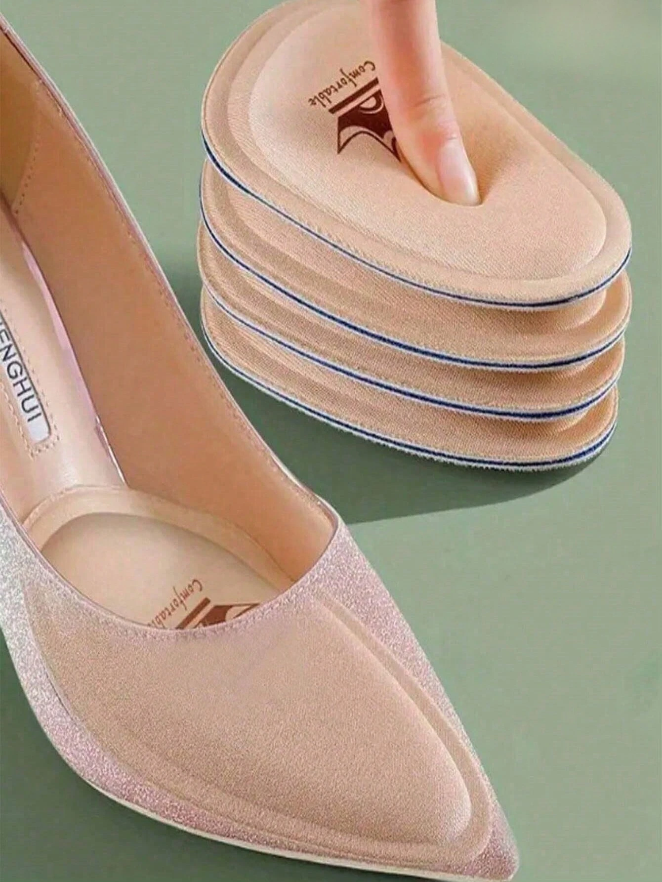 Women's Non-Slip Breathable Heel Grips Sweat Absorbent Shoe Insoles for High Heels Prevent Slipping and Pain
Women's Non-Slip Breathable Heel Grips Sweat Absorbent Shoe Insoles for High Heels Prevent Slipping and Pain