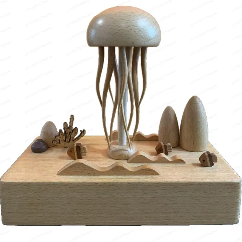 Механические игрушки для животных Bluetooth: Медуза, летающая свинья и кит с 48 песнями, вращающаяся музыкальная шкатулка, подарок для детей
Механические игрушки для животных Bluetooth: Медуза, летающая свинья и кит с 48 песнями, вращающаяся музыкальная шкатулка, подарок для детей