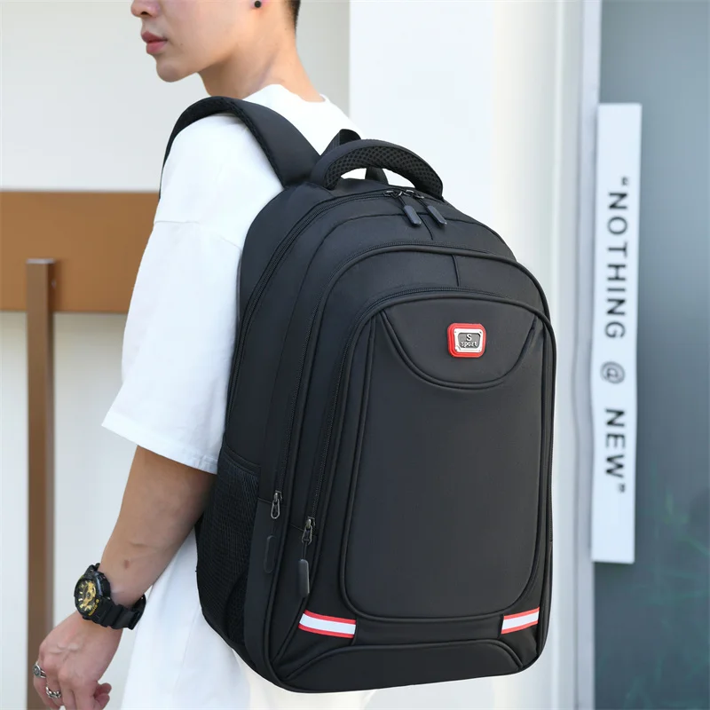Fashion Trend Junior High School Student Men's Large Capacity Business Travel Bag Computer Backpack
Fashion Trend Junior High School Student Men's Large Capacity Business Travel Bag Computer Backpack