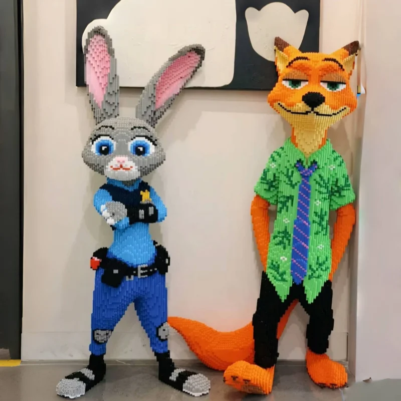 Новый аниме Kawaii Nick Zootopia детский образовательный мультфильм Джуди трехмерные строительные блоки игрушки украшения праздничный подарок
Новый аниме Kawaii Nick Zootopia детский образовательный мультфильм Джуди трехмерные строительные блоки игрушки украшения праздничный подарок