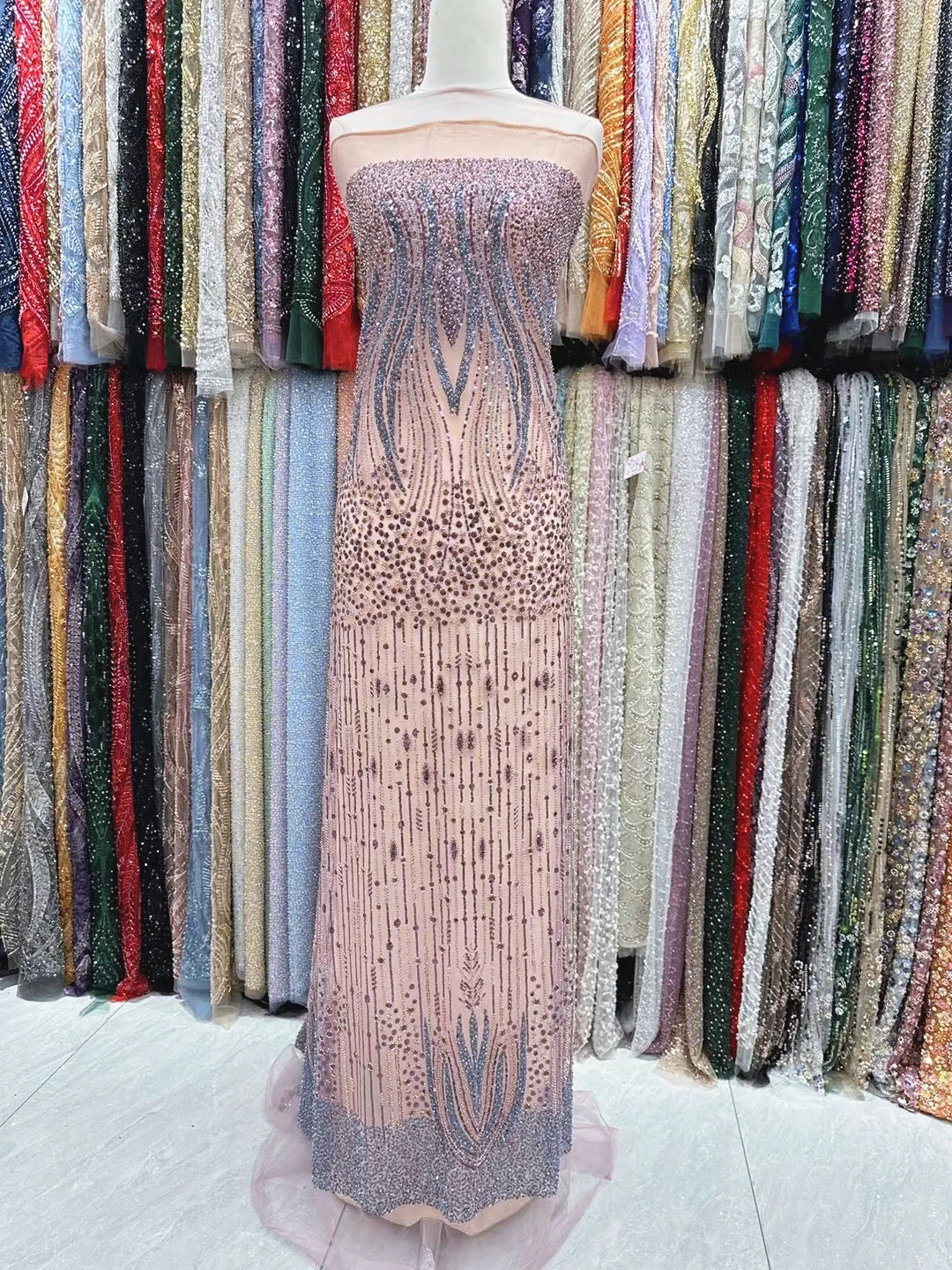 2024 Latest African Sequins Lace Fabric High Quality Embroidery 3D French Flower Beads Nigerian Net Lace For Wedding Party Dress
2024 Latest African Sequins Lace Fabric High Quality Embroidery 3D French Flower Beads Nigerian Net Lace For Wedding Party Dress