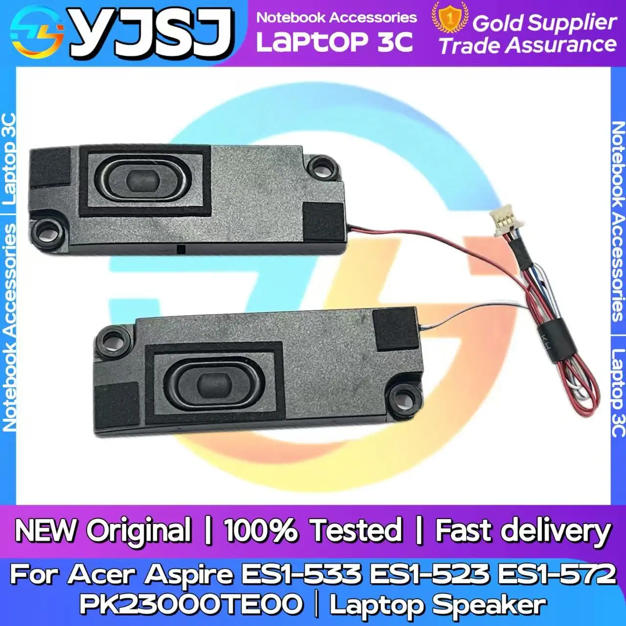 New Original Laptop Notebook Audio Speaker For Acer Aspire ES1-533 ES1-523 ES1-572 built-in speaker horn audio PK23000TE00
New Original Laptop Notebook Audio Speaker For Acer Aspire ES1-533 ES1-523 ES1-572 built-in speaker horn audio PK23000TE00