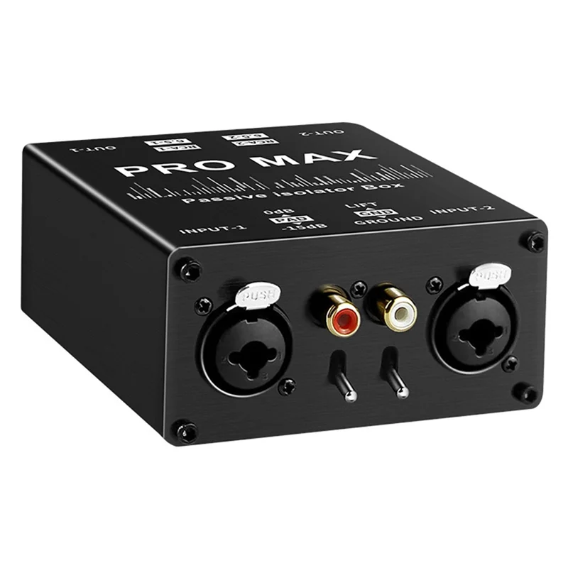 BTLIFE-XLR 6,5 2-полосный аудиоизолятор, устройство устранения тока, аудиоизоляция, микшер прямой трансляции, микрофон, фильтр общего заземления
BTLIFE-XLR 6,5 2-полосный аудиоизолятор, устройство устранения тока, аудиоизоляция, микшер прямой трансляции, микрофон, фильтр общего заземления