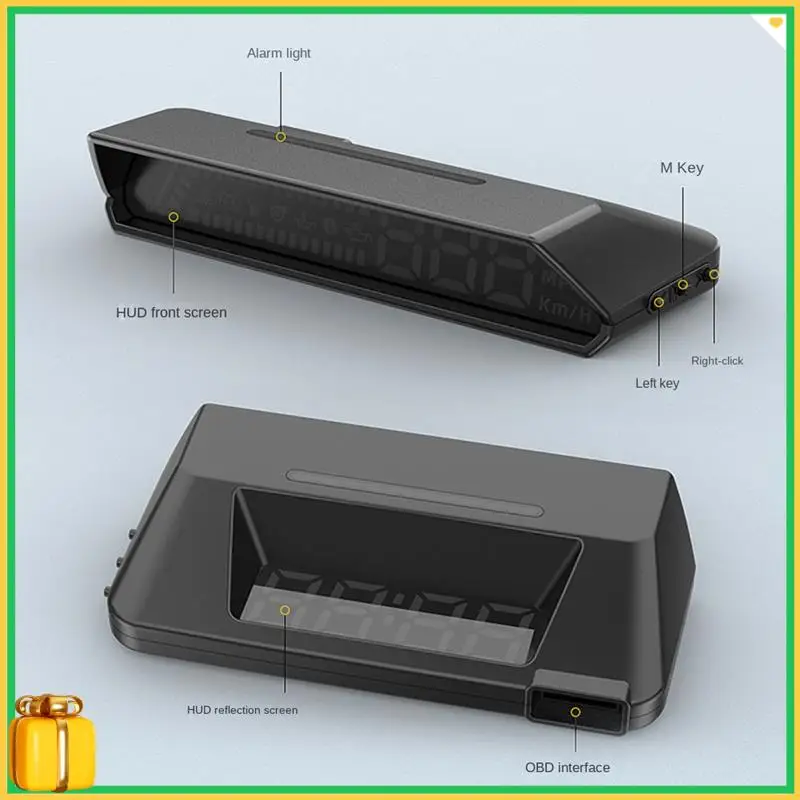 Premium 1 Piece S100 Dual Display HUD Head-Up Display Black Plastic Vehicle Instrument Transmission Oil Temperature Monitoring
Premium 1 Piece S100 Dual Display HUD Head-Up Display Black Plastic Vehicle Instrument Transmission Oil Temperature Monitoring