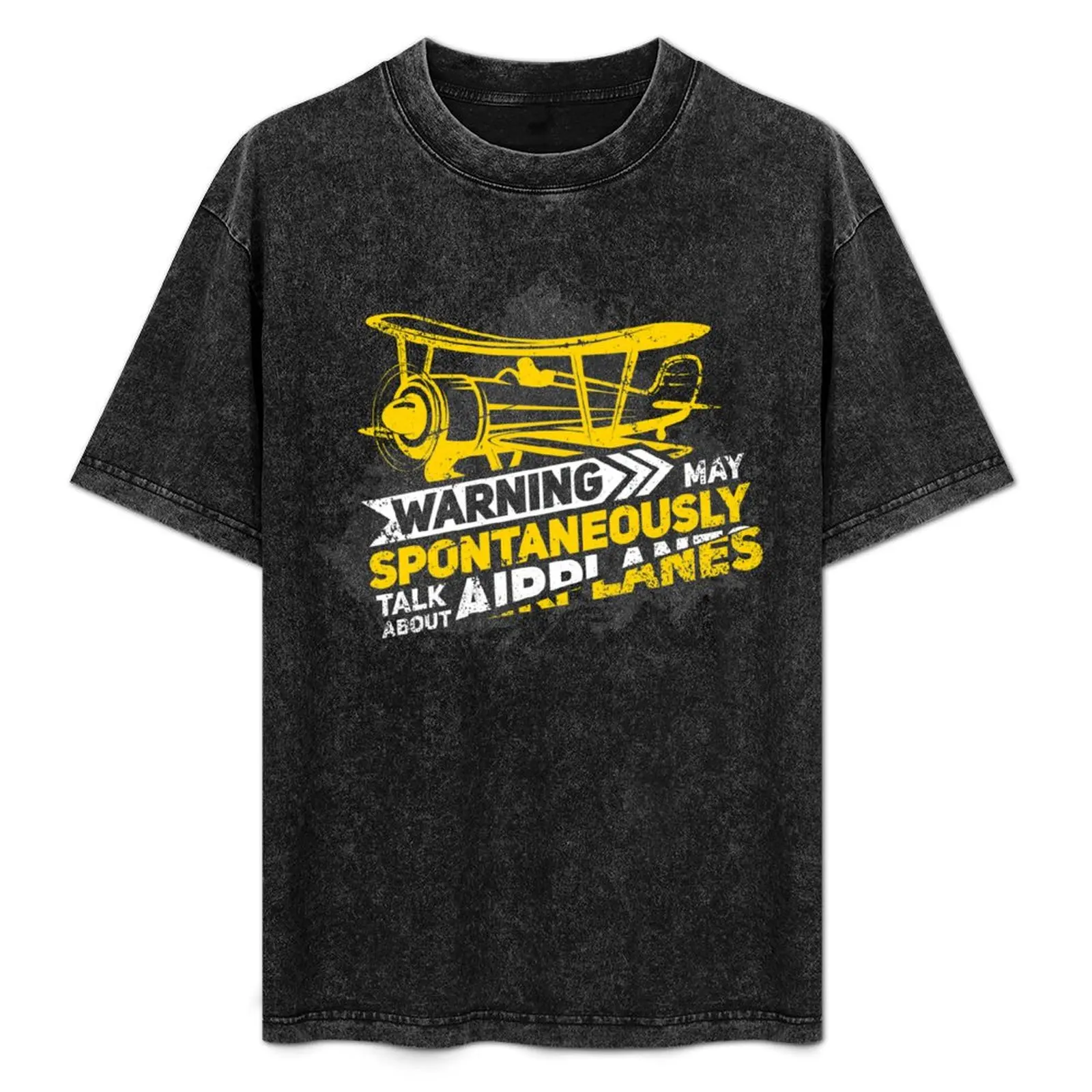 Warning May Spontaneously Talk About Airplanes - T-Shirt Urban Style Print T-Shirt
Warning May Spontaneously Talk About Airplanes - T-Shirt Urban Style Print T-Shirt