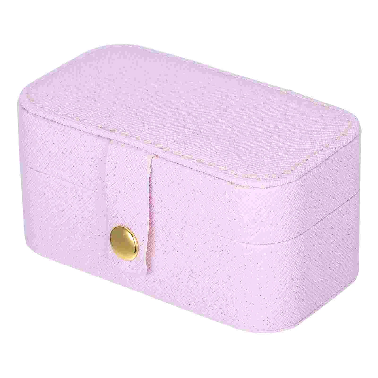 Mini Travel Jewelry Box Elegant Clasp Compact Portable Earring Holder Case for Girls Sturdy Material
Mini Travel Jewelry Box Elegant Clasp Compact Portable Earring Holder Case for Girls Sturdy Material