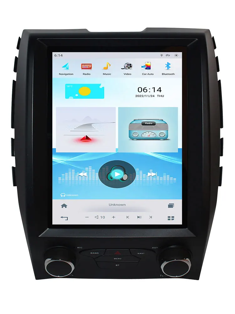 10.4-inch wireless Carplay Tesla screen car radio multimedia player, suitable for FORD EDGE 2015- Auto Manual A/C
10.4-inch wireless Carplay Tesla screen car radio multimedia player, suitable for FORD EDGE 2015- Auto Manual A/C