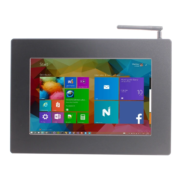 Latest Flat Screen Design Capacitive Touch Surface Silvery Brushed Desk Top Computer Panel Pc
Latest Flat Screen Design Capacitive Touch Surface Silvery Brushed Desk Top Computer Panel Pc