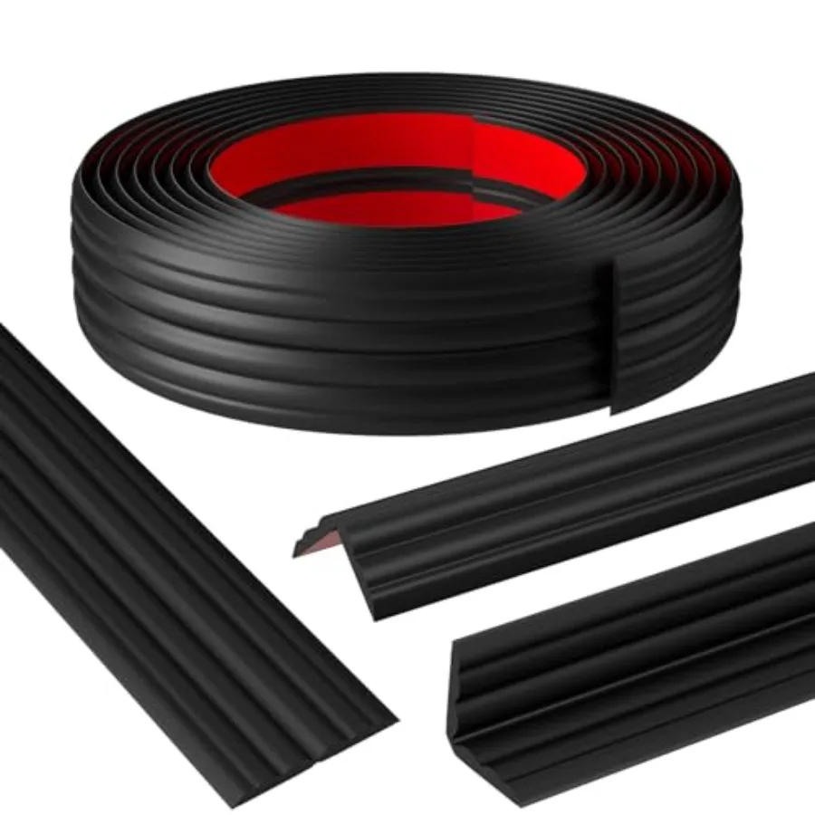 Wall Corner Protector and Edge Guard Peel and Stick Wall Trim Moulding Inside and Outside Corner Molding Trim Caulk Strip, Self
Wall Corner Protector and Edge Guard Peel and Stick Wall Trim Moulding Inside and Outside Corner Molding Trim Caulk Strip, Self