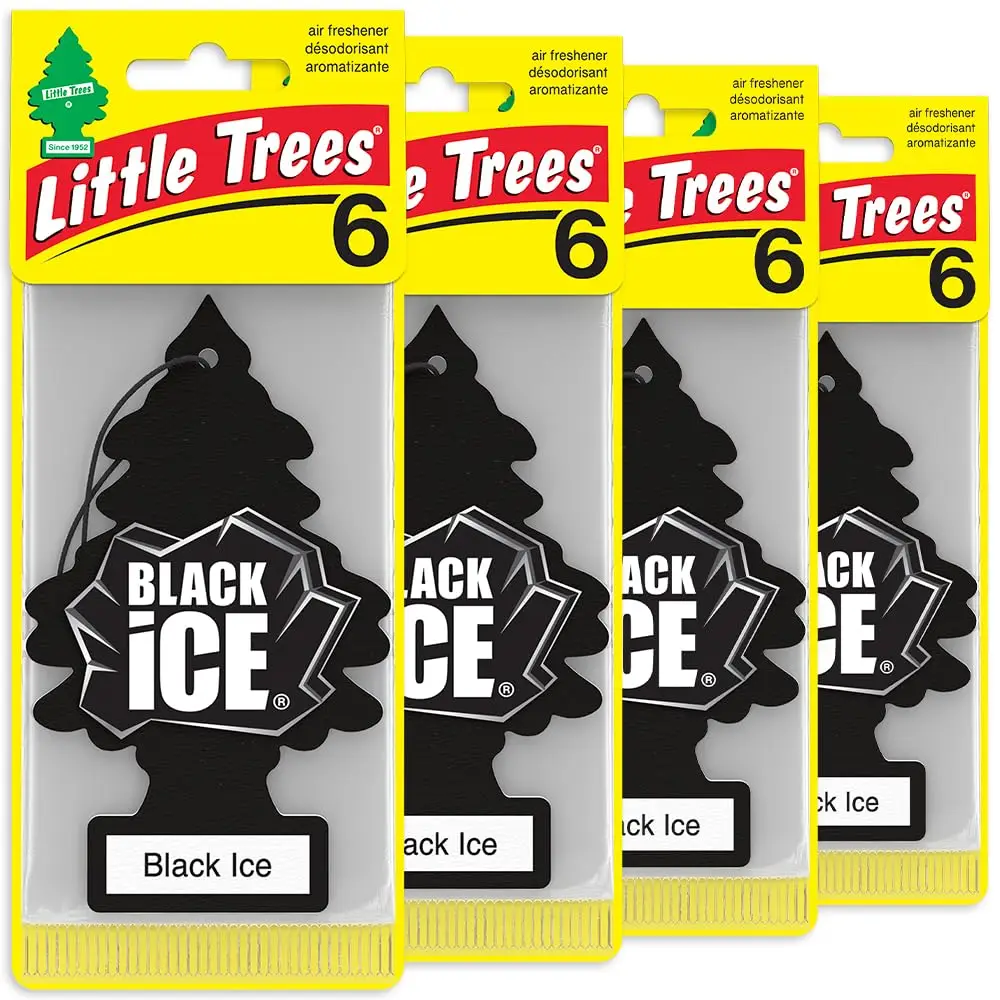 Car Air Freshener Hanging Tree | Long Lasting Scent for Auto & Home | Black Ice, 24 Pack
Car Air Freshener Hanging Tree | Long Lasting Scent for Auto & Home | Black Ice, 24 Pack