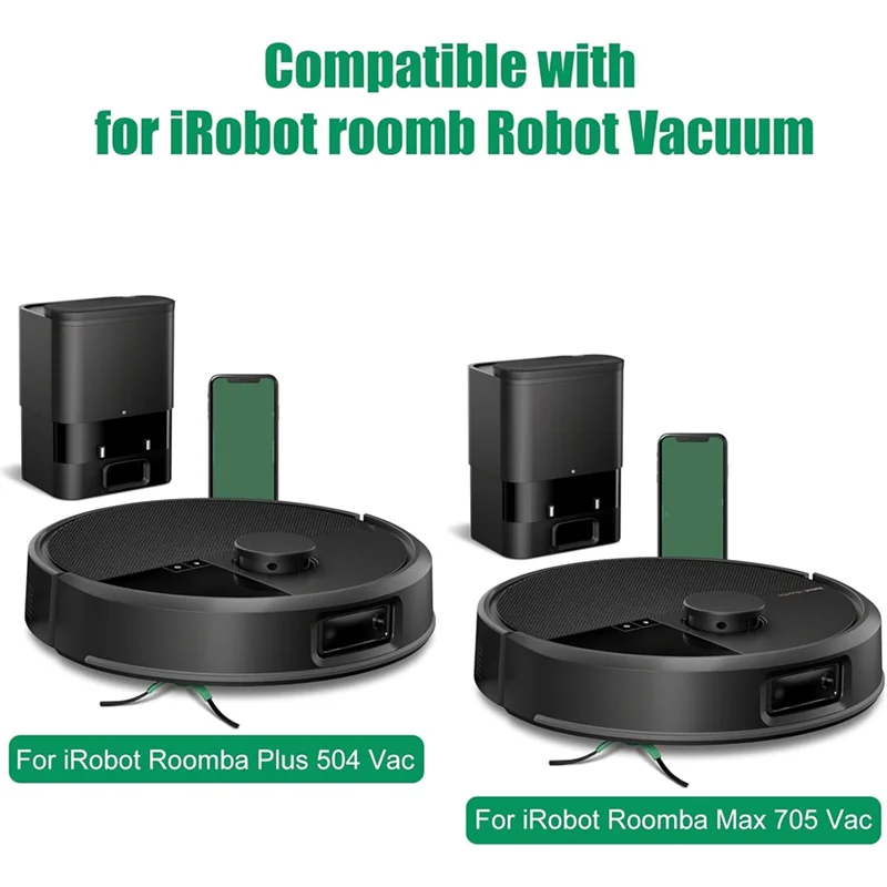 Запасные части для Irobot Roomba Max 705 Vac/Roomba Plus 504 Vac: 17 предметов (основная и боковые щетки, фильтры) для пылесосов
Запасные части для Irobot Roomba Max 705 Vac/Roomba Plus 504 Vac: 17 предметов (основная и боковые щетки, фильтры) для пылесосов