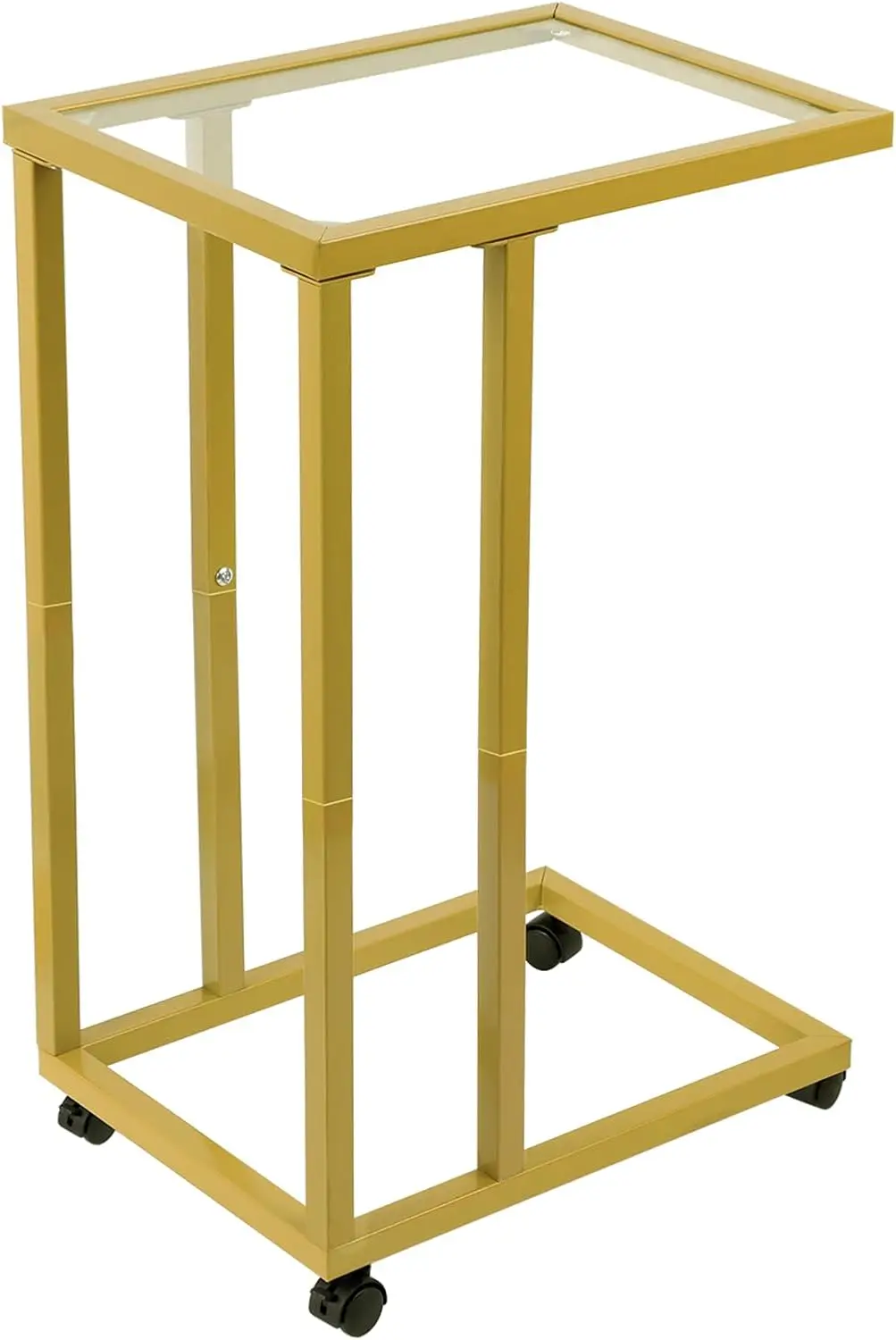 C-Shaped End Table, Tempered Glass Couch Table Sna Side Table With Metal Frame, Tv Tray Table For Living Bedroom Coffee Sna
C-Shaped End Table, Tempered Glass Couch Table Sna Side Table With Metal Frame, Tv Tray Table For Living Bedroom Coffee Sna