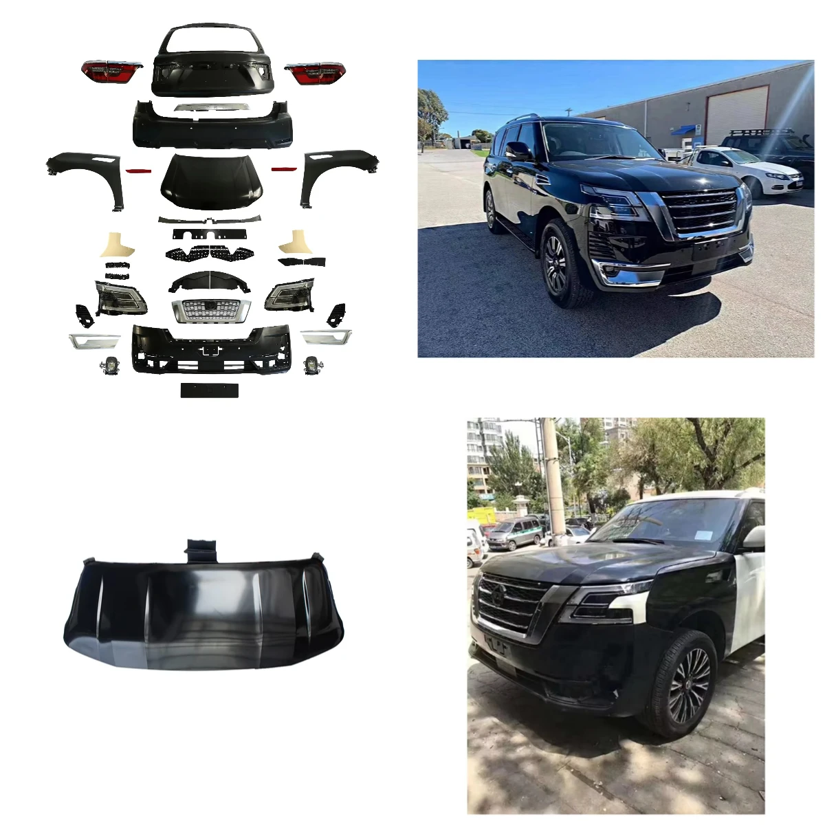 High Quality Automotive Car Parts for Patrol Y61 2014-2019 Facelift to Y62 2022 Model
High Quality Automotive Car Parts for Patrol Y61 2014-2019 Facelift to Y62 2022 Model