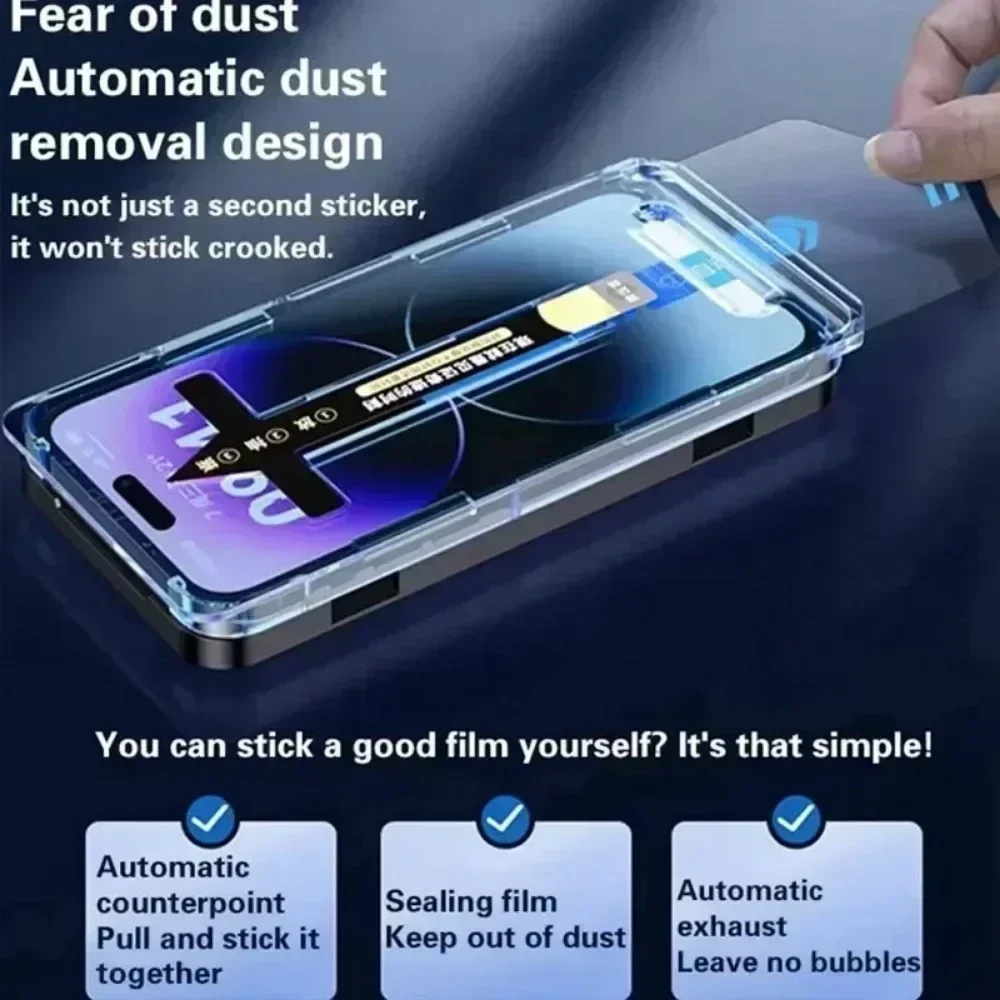 5PCS Premium Tempered Glass for Samsung Galaxy S24 S25 Plus S23 S21 FE S22 Ultra S26 Auto Dust Remove Kit Screen Protector Film
5PCS Premium Tempered Glass for Samsung Galaxy S24 S25 Plus S23 S21 FE S22 Ultra S26 Auto Dust Remove Kit Screen Protector Film