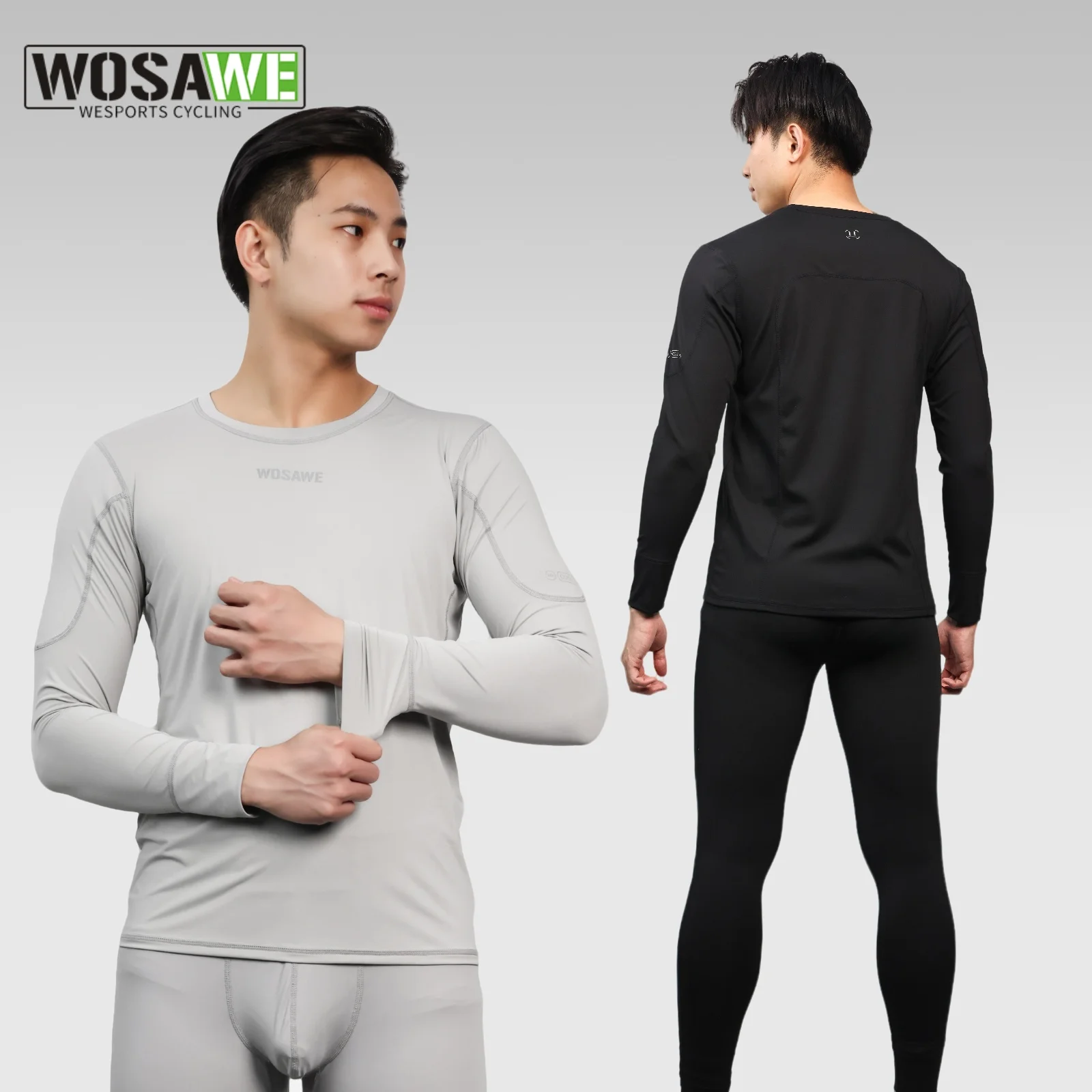 WOSAWE Men Cycling Base Layer Jersey Sweatshirt Long Sleeve Bicycle Clothing Road MTB Bike Breathable Quick Dry Undershirt
WOSAWE Men Cycling Base Layer Jersey Sweatshirt Long Sleeve Bicycle Clothing Road MTB Bike Breathable Quick Dry Undershirt