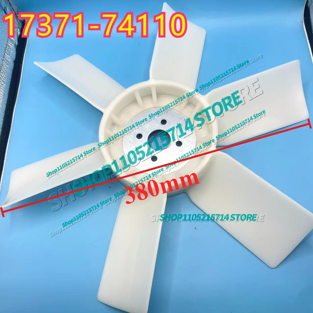 Fan Blade 17371-74110 6 Blades For Kubota D1503 D1703 D1903 V2203 V2403 Engine F380-28-50-7
Fan Blade 17371-74110 6 Blades For Kubota D1503 D1703 D1903 V2203 V2403 Engine F380-28-50-7