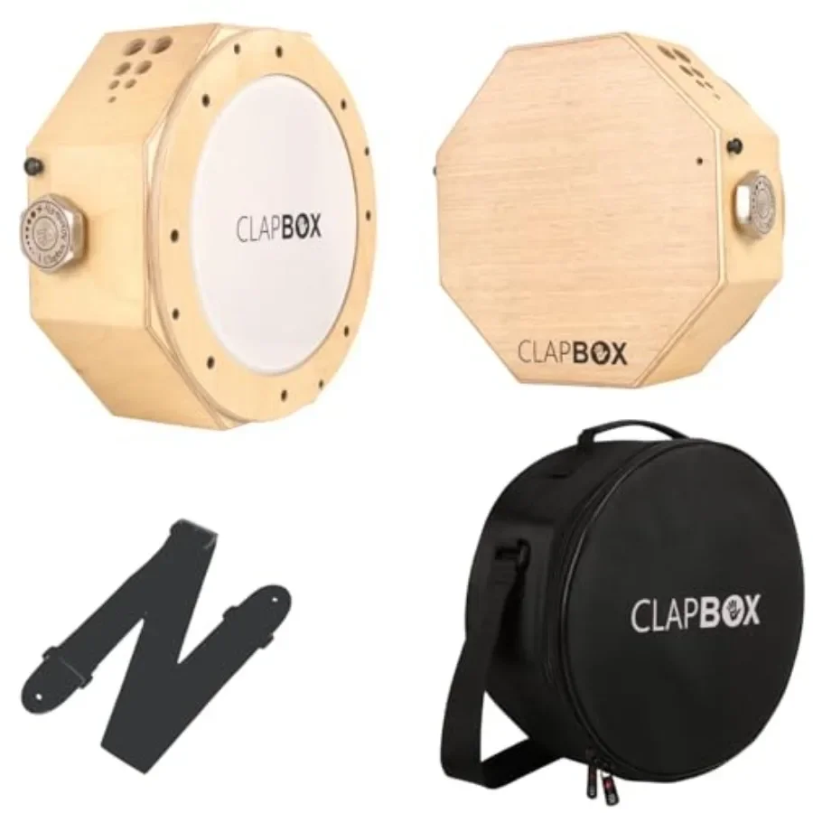 Travel Cajembe Drum Birch Wood H:6" W:12" L:12" - Included is a Padded Bag and Strap With a Snare Adjusting Feature for Versati
Travel Cajembe Drum Birch Wood H:6" W:12" L:12" - Included is a Padded Bag and Strap With a Snare Adjusting Feature for Versati