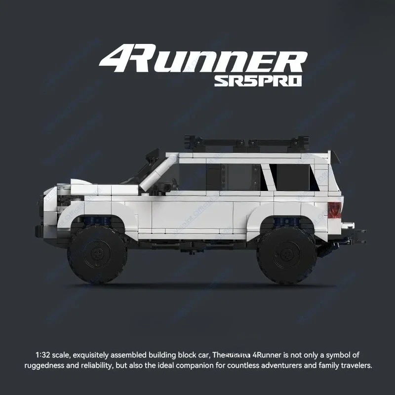 Новый набор строительных блоков PB8809 4Runner Supra - 540 шт. Набор кирпичей для модели автомобиля с контейнером для дисплея DIY Автомобильная игрушка в подарок для детей
Новый набор строительных блоков PB8809 4Runner Supra - 540 шт. Набор кирпичей для модели автомобиля с контейнером для дисплея DIY Автомобильная игрушка в подарок для детей
