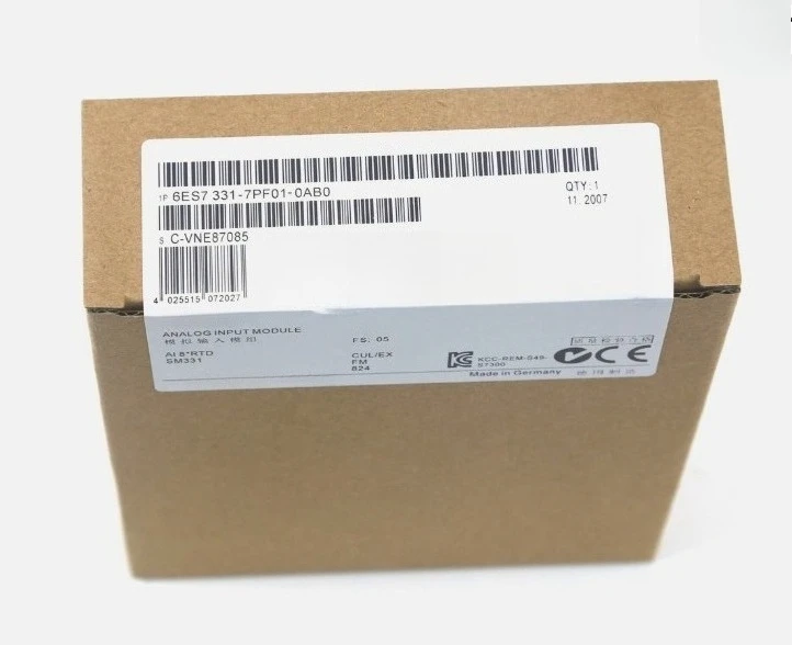 Brand new 6ES7331-7PF01-0AB0 6ES7331-7PF11-0AB0 6ES7331-7NF00-0AB0 Module Fast delivery
Brand new 6ES7331-7PF01-0AB0 6ES7331-7PF11-0AB0 6ES7331-7NF00-0AB0 Module Fast delivery