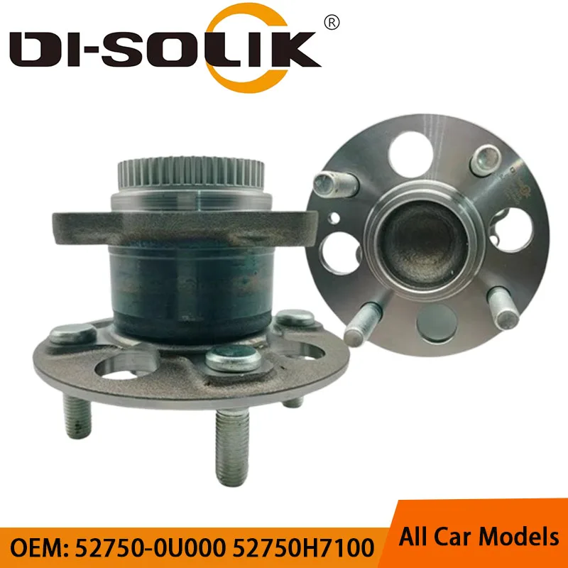 DI-SOLIK Auto Car Parts Rear Wheel Hub Bearing Assembly 52750-0U000 52750-6G910 for hyundai Verna Hatchback 2014-2016
DI-SOLIK Auto Car Parts Rear Wheel Hub Bearing Assembly 52750-0U000 52750-6G910 for hyundai Verna Hatchback 2014-2016