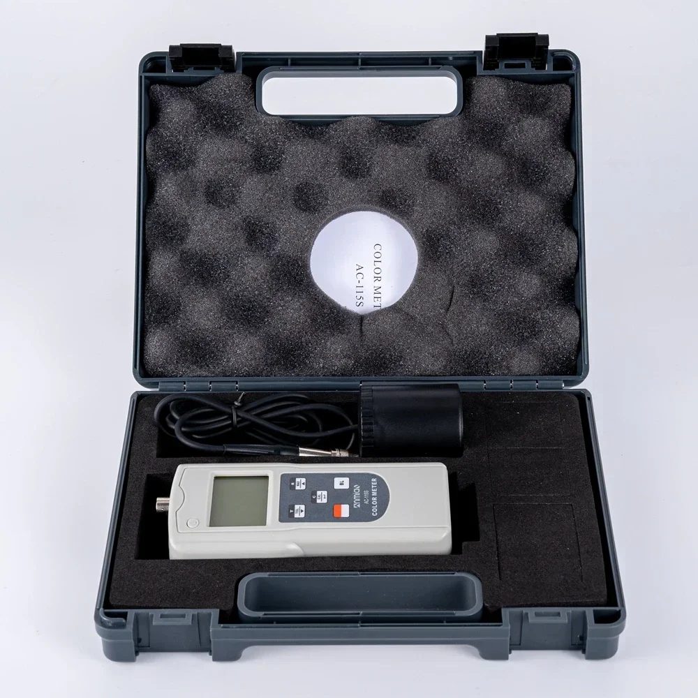 AMITTARI INSTRUMENTS Color meter price Digital Photo Colorimeter for Paper Painting color measuring AC-115S
AMITTARI INSTRUMENTS Color meter price Digital Photo Colorimeter for Paper Painting color measuring AC-115S