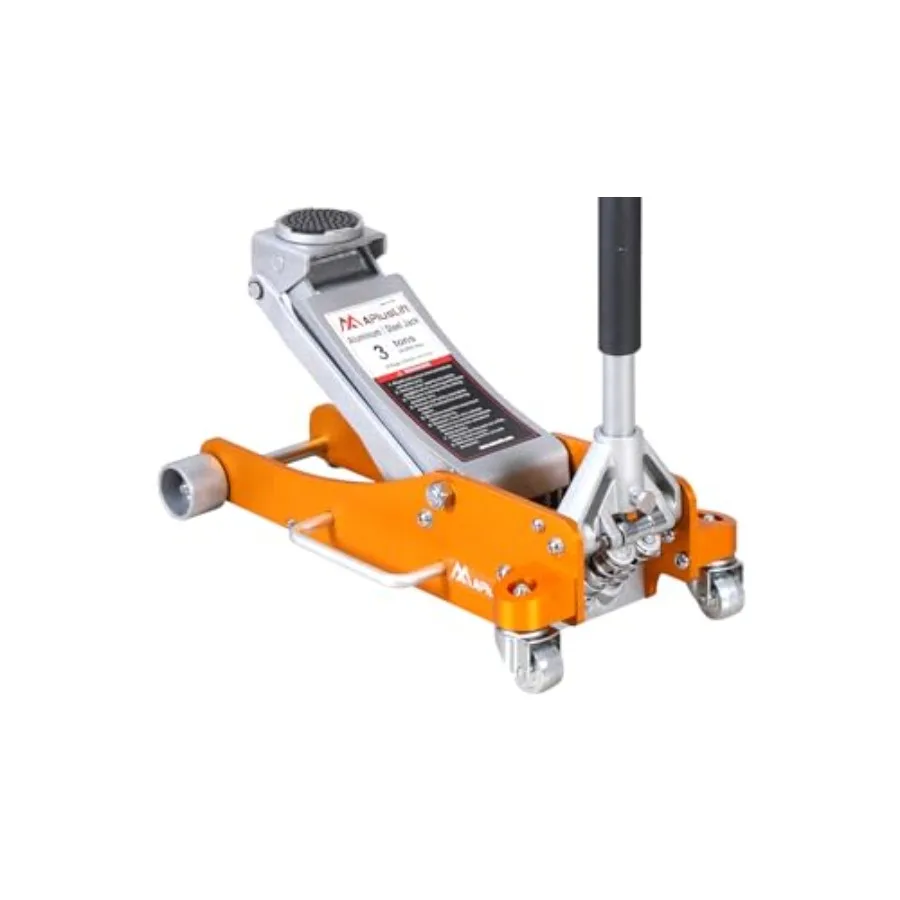 AF50G Lower Profile Racing Floor Jack with Dual Piss Quick Lift Pump for Sport Utility Vehicle Lifting Range 7/8-19-1/2 Grey
AF50G Lower Profile Racing Floor Jack with Dual Piss Quick Lift Pump for Sport Utility Vehicle Lifting Range 7/8-19-1/2 Grey