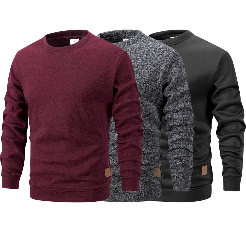 Men's Long Sleeve Sweaters Crew Neck Basic Pullover Shirts Autumn Warm Streetwear Outdoor Jogger Casual Loose Sweatshirt Hoody
Men's Long Sleeve Sweaters Crew Neck Basic Pullover Shirts Autumn Warm Streetwear Outdoor Jogger Casual Loose Sweatshirt Hoody