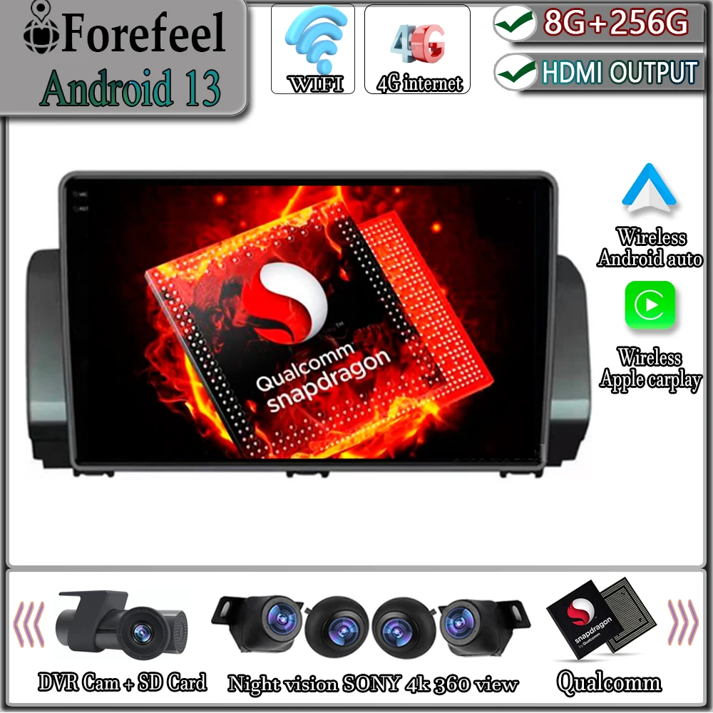 Auto Radio Android 13 For Renault Sandero 2021 Multimedia DVD Stereo Navigation GPS Player Carplay Screen High-performance CPU
Auto Radio Android 13 For Renault Sandero 2021 Multimedia DVD Stereo Navigation GPS Player Carplay Screen High-performance CPU