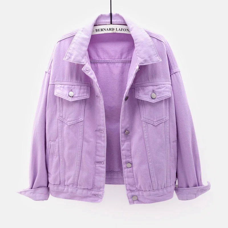2025 Spring New Denim Jacket For Women Casual Tops Short Coat Female Solid Jean Jackets Fashion Denim Cotton Loose Outerwear 3XL
2025 Spring New Denim Jacket For Women Casual Tops Short Coat Female Solid Jean Jackets Fashion Denim Cotton Loose Outerwear 3XL