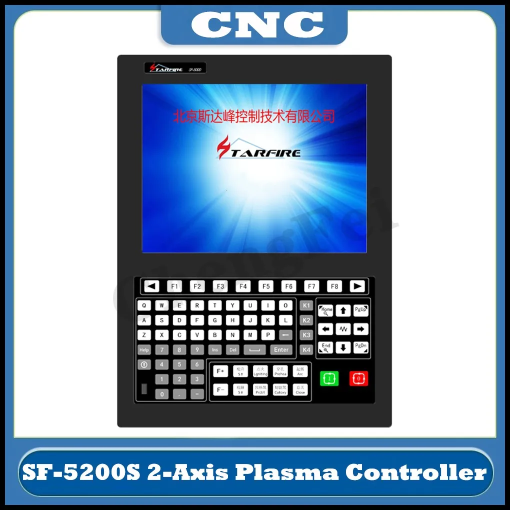 NEW SF-5200S CNC plasma controller, 2-axis plasma cutting operating system, flame cutting motion controller
NEW SF-5200S CNC plasma controller, 2-axis plasma cutting operating system, flame cutting motion controller